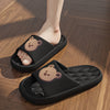 Kawaii Bear Cloud Slides Cute Cartoon Slip-On EVA Shower and Pool Sandals