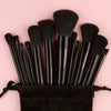 13-Piece Makeup Brush Set - Soft Fluffy Professional Foundation Blush Powder Eyeshadow Kabuki Blending Beauty Tool Gift