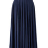 Plus Size Modal Bustier & Mid-Length High-Waist Pleated Swing Skirt 2-in-1 Lightweight Stretch