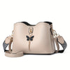 Small Butterfly Crossbody Bag for Women - Lightweight Bucket Shoulder Purse for Teens