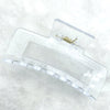 Multicolor Large Acrylic Rectangle Hair Clip Thick Resin Claw for Long Thick Hair Nonslip Jaw Clip