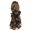 Clip-In Curly Ponytail Hair Extension – 11.8 in (30 cm) Loose Wave Claw Clip, Synthetic High-Temp Fiber for Women