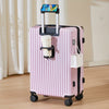 20-Inch (50.8 cm) Hard Shell Spinner Carry-On Luggage with Combination Lock and Aluminum Handle