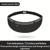 Running Waist Bag Sport Belt Phone Pouch for Men & Women Gym Cross-Training Waist Pack