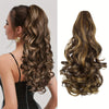 14-Inch (35 cm) Loose Curly Pear Wave Ponytail Extension for Women, Heat-Resistant High Temp Fiber, All-Season Party & Daily Wear