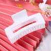Multicolor Large Acrylic Rectangle Hair Clip Thick Resin Claw for Long Thick Hair Nonslip Jaw Clip