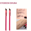 2-Pack Square Eyebrow Brushes – Multifunctional Brow & Concealer Tool for Hairline Detailing
