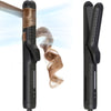 2-in-1 Airflow Curling Iron and Ceramic Flat Iron — 360° Airflow Styler, Anti-Scald Hair Straightener and Curler, 5 Heat Settings for Short and Long Hair