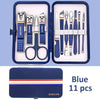 Premium Nail Clipper Set 9/11/13/15/19-Piece Manicure & Pedicure Tool Kit for Men and Women