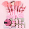 Soft Fluffy Makeup Brush Set – Professional Foundation, Powder & Eyeshadow Kabuki Blending Brushes