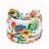 Tie-Dye Floral Knotted Headband – Wide Boho Yoga & Sports Hairband for Women