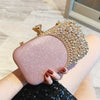 Rhinestone Wedding Clutch Purse, Glitter Evening Handbag for Prom, Party & Festival