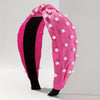 Solid Color Headband 1-Pack - Women's Polyester Hairband for Dress Up