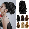 Curly Wavy Clip-In Ponytail – Clip-On Volumizing Hair Extension for Women – Heat-Resistant Fiber