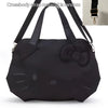 Kawaii Cat Travel Bag Women's Crossbody Carry-On Handbag Nylon Gym Clothes Storage