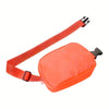 Unisex Polyester Waist Bag – Adjustable Fanny Pack for Running, Hiking, Cycling, Phone & Festivals