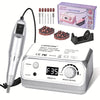 Professional Electric Nail Drill — Up to 35,000 RPM for Acrylic, Gel & Crystal Nails, Includes 100 Bits & 6 Polishing Belts