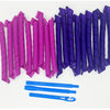 Heatless Spiral Hair Curlers 40-Pack No-Heat Sleep-In Styling Kit with 4 Hooks for Women