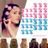 10/20/30-Pack Soft Silicone Mushroom Hair Rollers — Heatless No-Clip Curlers for Long Hair